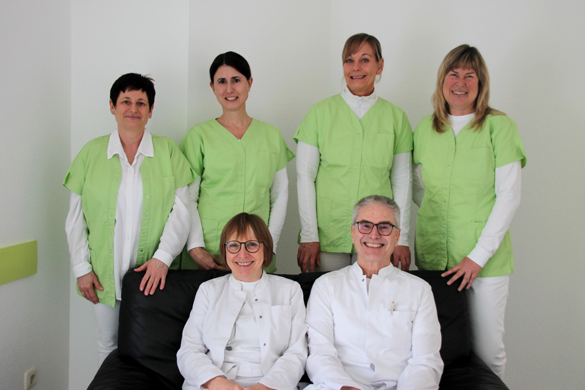 Das Team der Praxis Meissel in Künzell-Engelhelms